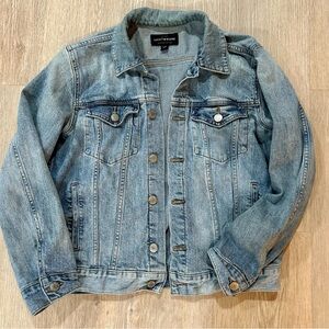 Lucky Brand Tomboy Trucker Denim Jean Jacket